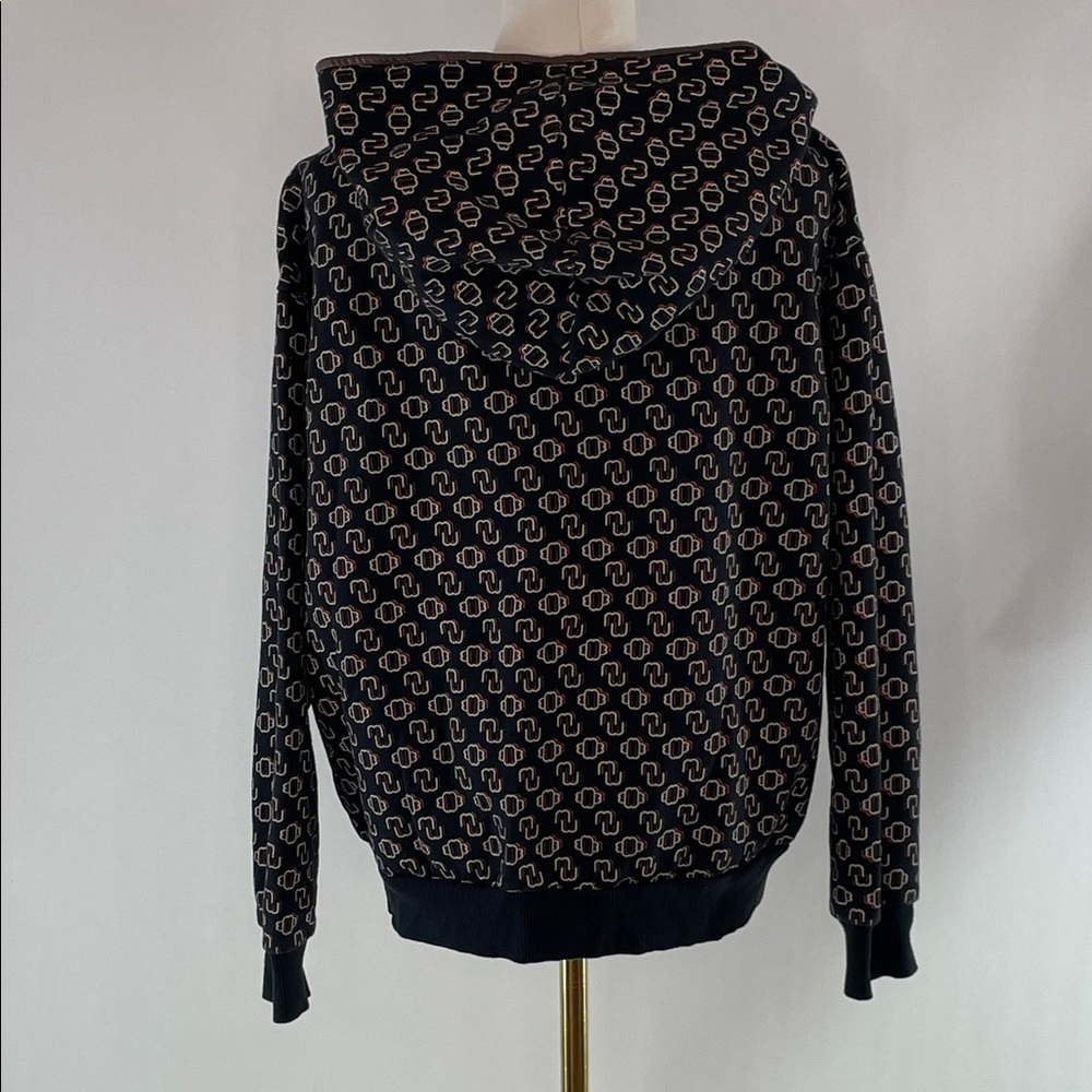 Maje Trame Zip Sweatshirt, Maje Size 0 - Picture 5 of 10